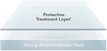 ZAGG InvisibleShield Glass Elite+ Plus Screen Protector for iPhone 12, iPhone 12 PRO, iPhone 11 and iPhone XR Strongest Tempered Glass, Smudge-Free ClearPrint, Extreme Shatter, Impact and Scratch