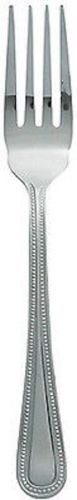 12 x Bead Table Fork, Cutlery, Dozen Table Forks, Stainless Steel 18/0