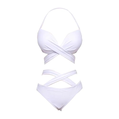 Bikini confortable et polyvalent en deux pièces pour l'été et la plage