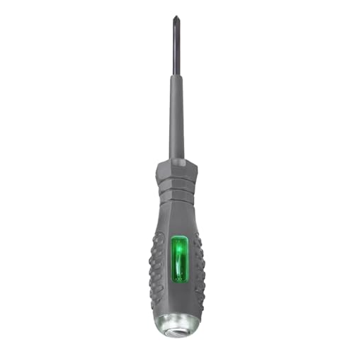 Destornillador comprobador de tensión, sondeo eléctrico, destornillador magnético 2 en 1, comprobador de voltaje, comprobador de alambre resistente, comprobador de circuito eléctrico con mango