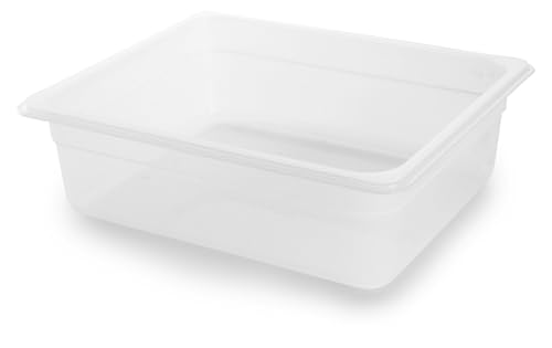 Cubeta de polipropileno GN 1/3, dimensiones 176x325x150 mm, resistente y ligera. Diseñado para: almacenamiento y servicio de alimentos.