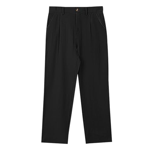 Pantalon ete homme leger coupe ajustee respirante et tendance mode