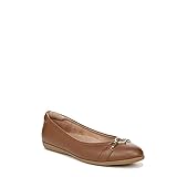 Naturalizer Womens Vivienne-O Slip On Ballet Flat Banana Bread Brown 9 W