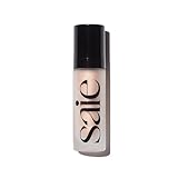 Saie Glowy Super Gel - Hydrating Makeup Primer and Illuminating Glow Serum Enriched with Vitamin C and Squalane Oil - All-Over Liquid Highlighter Makeup for Instant Glass Skin - Warmglow (1 oz)