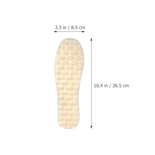 2 Pares de Plantillas de Lana con Látex para Hombre y Mujer miniatura 5