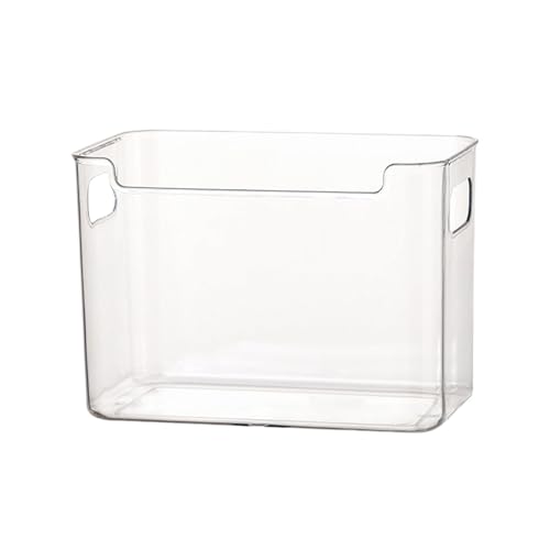 Refrigerator Bins - Clear Door Containers With Handles | Safe Refrigerator Organizers And Storage For Home Kitchen Pantry Cabine