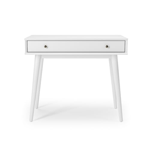 Mid-Century Desk - White Finish
