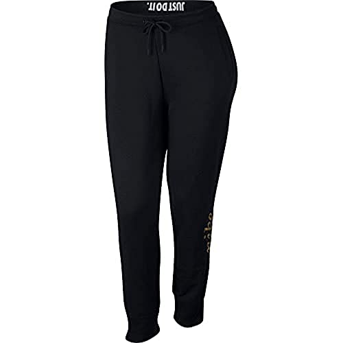 Nike Women NSW rally metalic pants Woman Joggingpants - Black, S