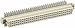 DIN 41612 Connector, 64 Contacts, Receptacle, 2.54 mm, 2 Row, a + c