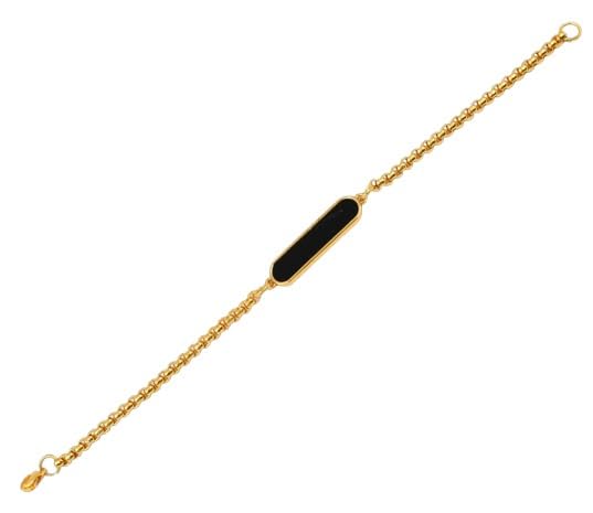 Needs Silver Black Chain Bracelet, Metal Wrist Band for Men Boys, Birthday Gift Accessory, Easy Fitting Design-image-23