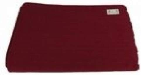Kakaos Deluxe Cotton Yoga Blanket Without Tassels (Burgundy)
