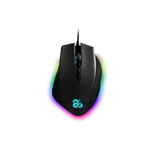 Souris Gaming avec LED  HABROK RGB 16000 dpi Noir - Mouse gaming - Immagine 6