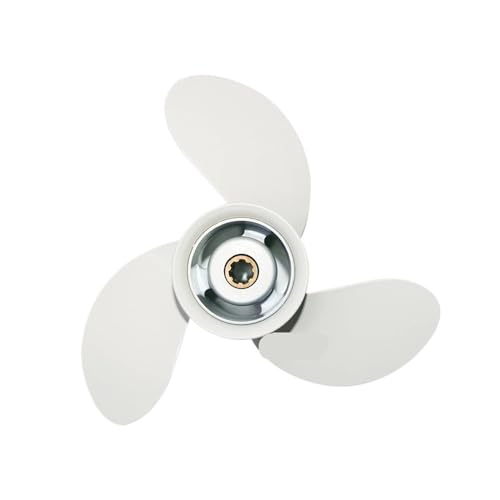 Hélice 8 1/2 8 1/2 moteur bateau F9.9 4 temps pièce rechange hors-bord 9,9 CV 6G1-45941-00-EL