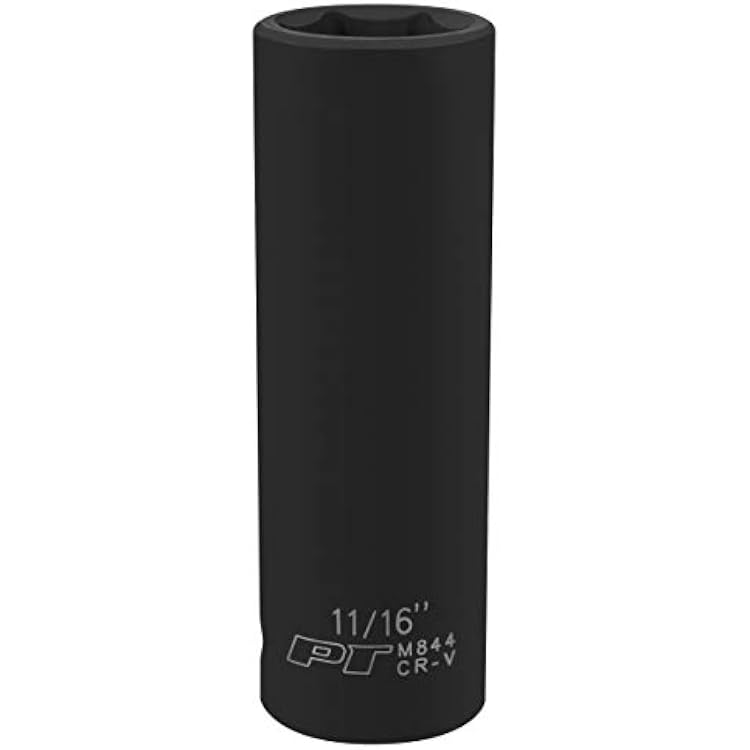 Performance Tool M590DB 11pc 1/2-Inch Drive SAE Deep Wall Impact Socket