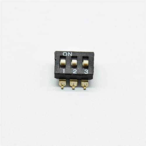Interrupteur Dip 5P pas 2.54mm micro commutateur CMS noir x10 - 3