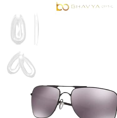 Bhavya Optic® Silicone Nose Pads for Eyewear, 2 Pairs, 7mm and 6.3mm Sizes-picture-17