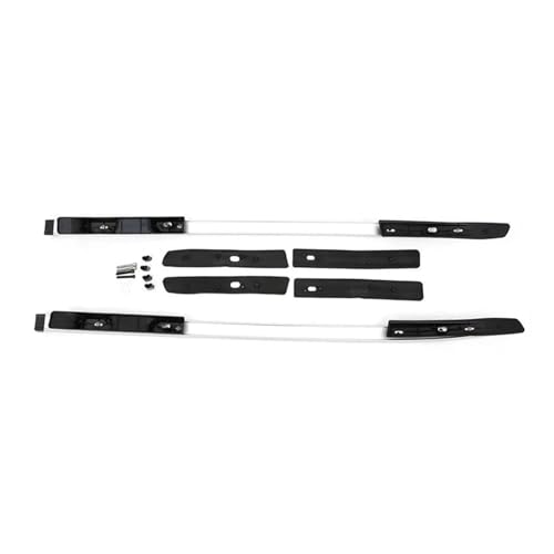 Barras portaequipajes de aluminio para Mitsubishi L200 Triton 2007-2024 en color negro