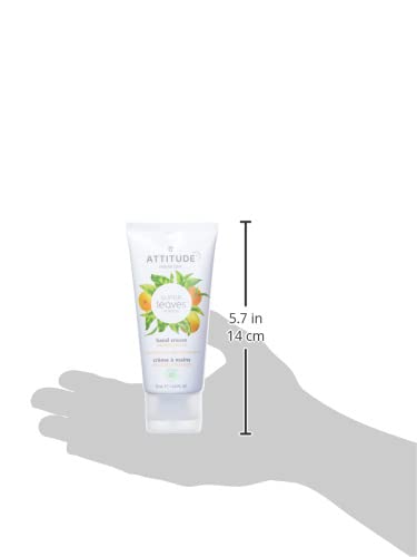 Attitude Hand Cream, Ewg Verified, Plant And Mineral-Based Ingredients, Vegan And Cruelty-Free Beauty And Moisturizer Products, Orange Leaves, 2.5 Fl Oz #TOP4