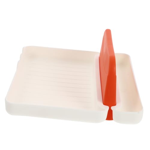 VINTORKY 2Pcs Pot Lid Holder Cutlery Organizer Removable Storage Rack for Kitchen Gadgets for Spatula Chopsticks Design for Space Saving