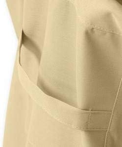 Plow & Hearth Deluxe Outdoor Rocking Chair Cover | All-Weather | Water-Repellent | Fade-Resistant | Reinforced Seams | 26.75" L x 31.5" W x 44" H | Tan
