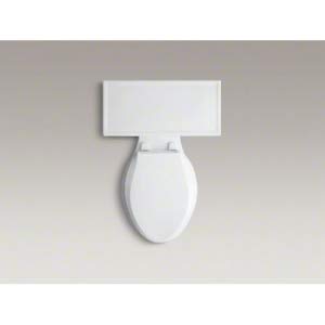Kohler K-3817-0 Two-Piece Elongated Toilet Bowl 1.28 GPF White
