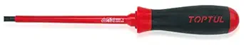 Toptul FAEB5E13 VDE Insulated Slotted Screwdrivers