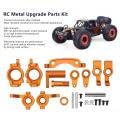 Zestaw CzęśCi do Ulepszania Metalu RC, Zestaw MontażOwy Ramienia Zawieszenia o Wysokiej WytrzymałośCi ze Stopu Aluminium do ZD Racing DBX 10 1/10 (Pomarańczowy)