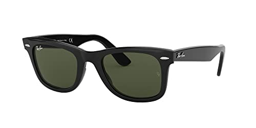 Ray-Ban RB2140 Original Wayfarer Sunglasses, Black/Green, 50 mm | Amazon price tracker / tracking, Amazon price history charts, Amazon price watches, Amazon price drop alerts