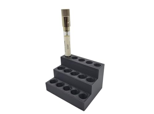 Mini ScentB Perfume and Cologne Holder for New Vials | Holds 15 Spray Bottles | Display ScentB Sprays | Bathroom Organization (Glow in The Dark)