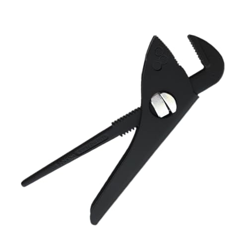 Llave de tubo – Llave de tubería industrial ajustable, herramienta de reparación resistente para grifo de garaje, inodoro, fregadero, calentador de agua, tuercas, baño, cocina, hogar, agricultura