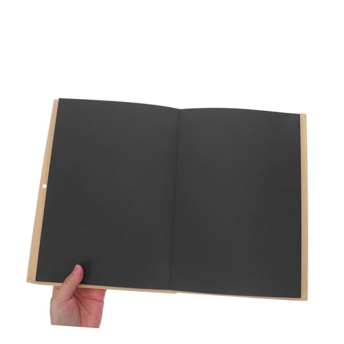 Álbum de fotos plegable en acordeón con tapa dura Lurrose, de papel kraft, capacidad para más de 100 recuerdos, ideal para álbumes de día de San Valentín y graduación miniatura 3