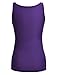 PrettyGuide Women's Shimmer Glam Sequin Embellished Sparkle Tank Top Vest Tops XS Purple