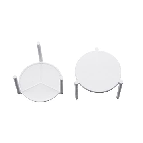 Party Essentials Disposable Plastic Pizza Stands/Savers/Tripod Stacker/Catering Boxes and Food Take Out, Pack of 200, White by Party Essentials - Image 3