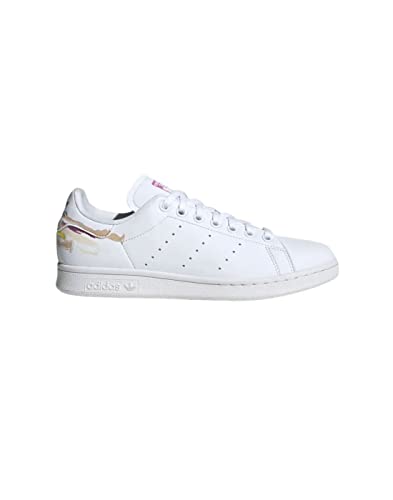 Image of adidas Originals Women Rubber Stan Smith W, Casual Shoes, FTWWHT /PULLIL /SILVMT, UK-6
