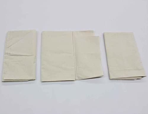 Miniatura 3 de Mybecca 100% Algodón, Muselina, tejido textil drapeado.