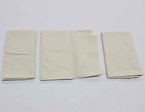 Mybecca 100% Cotton Muslin Fabric/Textile Unbleached thumb #2