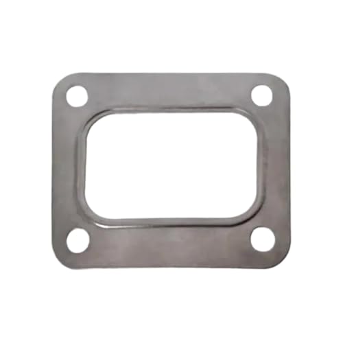 Junta de brida Turbo T4 de 4 pernos en acero inoxidable 304 compatible con T04E