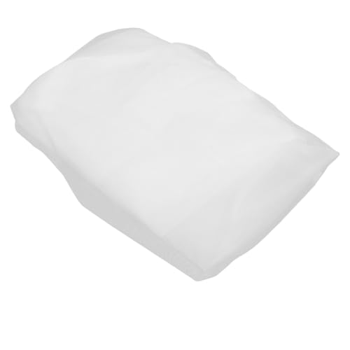 DECHOUS Forro para Sofá Perezoso sin Relleno, Funda Interior de Malla Transpirable, Tamaño 90x110 Cm, Color Blanco, Reemplazo para Funda de Puff, Adecuado para Sala y Dormitorio