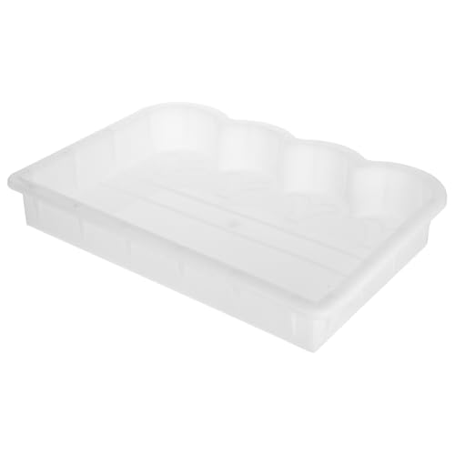 SEWACC Molde para Adoquines de Hormigón para Bordes de Jardín Molde de Pavimento DIY para Caminos y Patios Diseño Reutilizable para Decoración Exterior