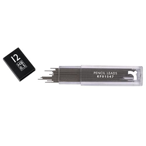 Q-Connect Replacement Pencil Leads, 0.5 mm KF01547 - Pack of 144 2