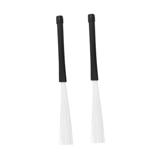 Levemolo Drum Brushes Drum Sticks Set 2pcs Percussion Stick Jazz Acoustic Supplies Lightweight Design