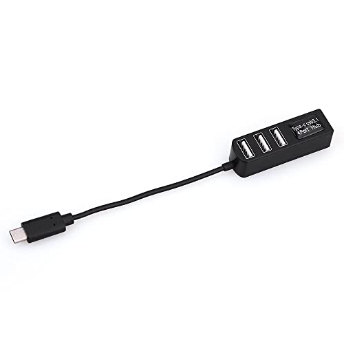Image of XIKKART USB 3.0 Hub, 4 Ports, Pocket Sized, Plug & Play, USB 3.1 Adapter for PC Apple MacBook