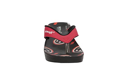 Image of AEROWALK Stylish Fashion Slipper for Women | Comfortable| Lightweight | Anti Skid | Casual Office Footwear (0895 BLACK)