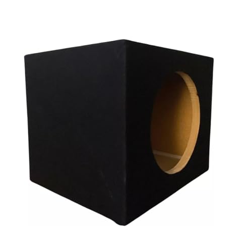 Image of 8inche Wooden Speaker Box with tutter Setup ||8-Inch Empty Cabinet for Custom Installation Wooden Enclosure for Car Audio and Home Theater,Truck Bus Pack 1