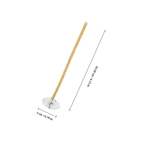100 pzas Mechas Trenzadas para Velas DIY 4.13 in miniatura 2