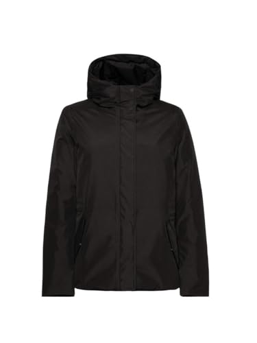 Veste femmes noir Geox W8421A pour rester au sec et au chaud avec style en taille 38