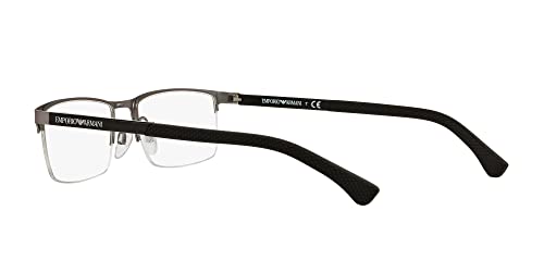 Image of Emporio Armani Mens EA1041 Rectangular Prescription Eyewear Frames