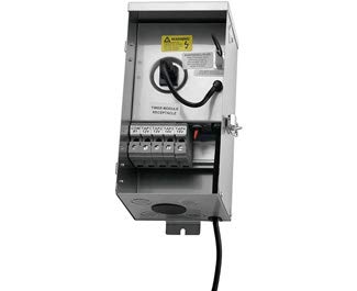 Kichler Contractor Series 300W Transformer Stainless Steel #TOP4