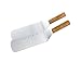 Vollrath Hamburger Turner, 14" overall length, chrome stainless with wood handle, flexible, perforated blade, 3" blade width, 7-3/4" blade length, imported, 48082
