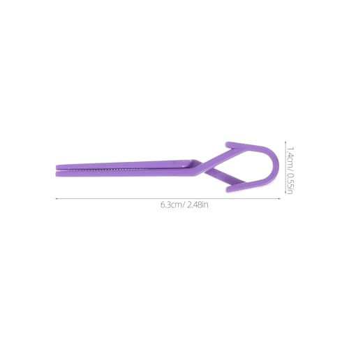 PRETYZOOM 160 piezas clips para uñas y pinzas moldeadoras miniatura 2